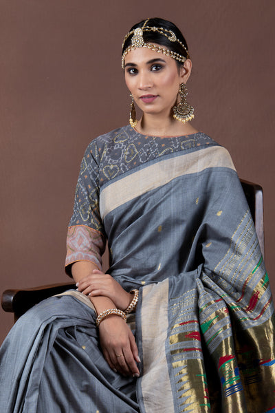 Cotton Paithani Saree